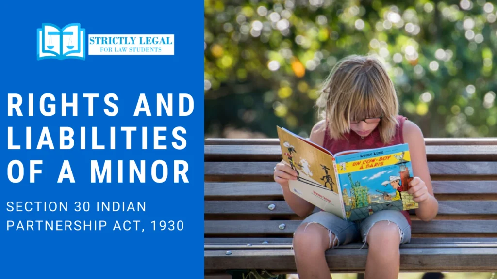 Minor in partnership