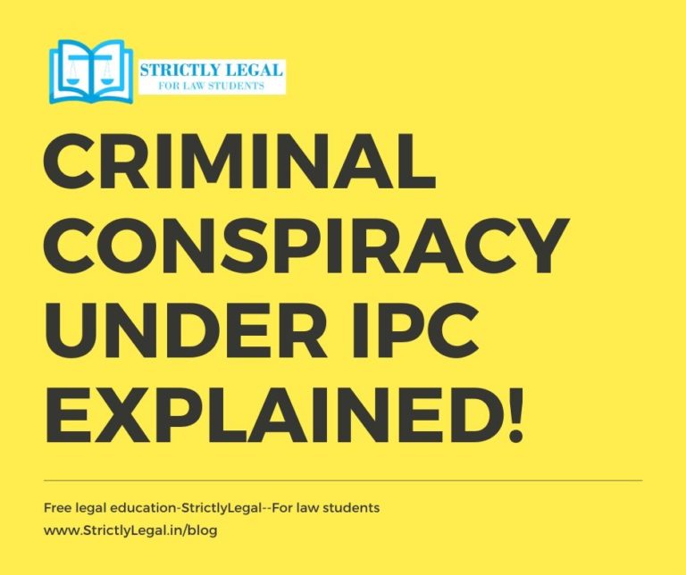 research paper on criminal conspiracy in ipc