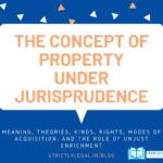 concept of property under jurisprudence