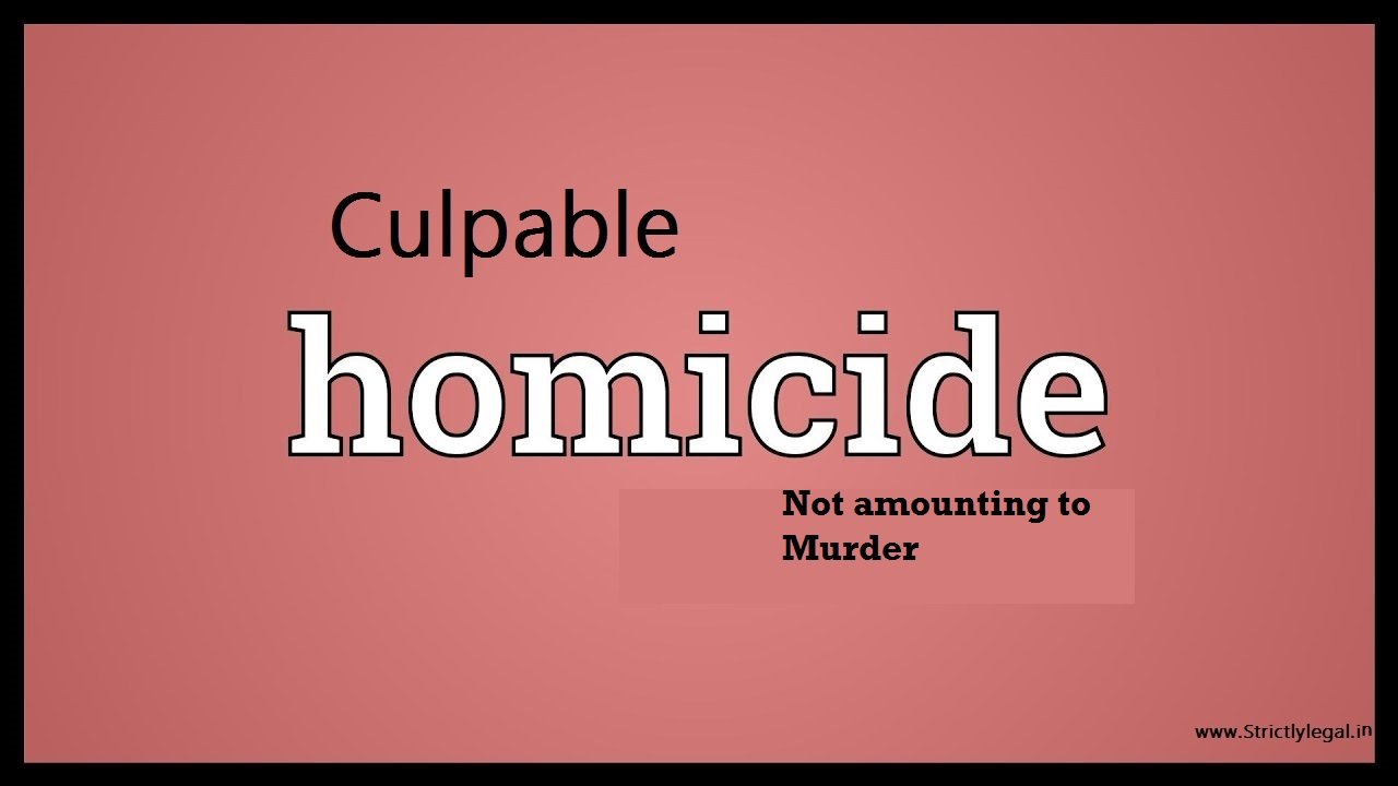 Circumstances under which murder can be reduced to culpable homicide not amounting to murder.