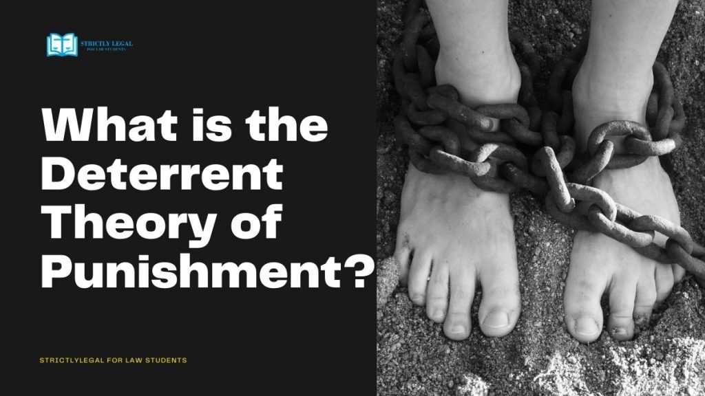 What is the Deterrent Theory of Punishment