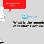 What is the meaning of Nudum Pactum?