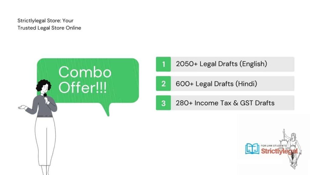 Legal Drafts combo Offer