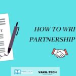 HOW TO WRITE A PARTNERSHIP DEED