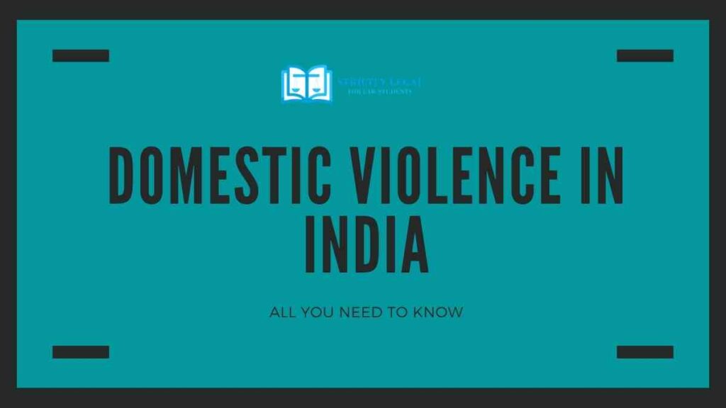 DOMESTIC VIOLENCE IN INDIA