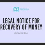 LEGAL NOTICE FOR RECOVERY OF MONEY