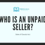 WHO IS AN UNPAID SELLER?
