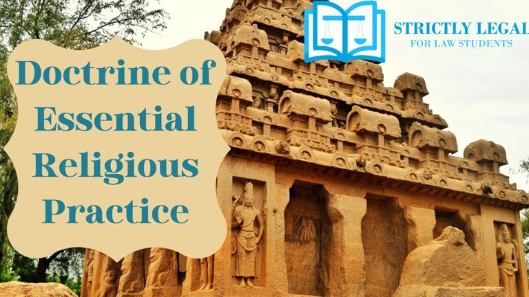 Doctrine of Essential Religious Practice