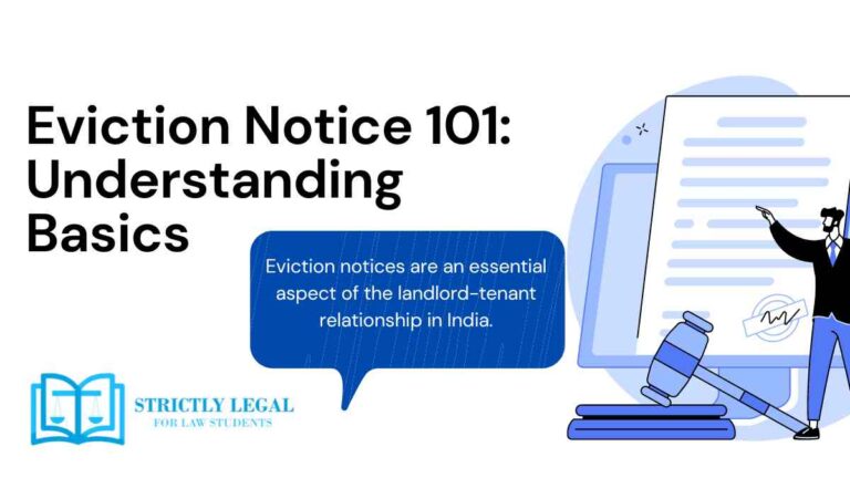 Eviction Notice 101 Understanding Basics