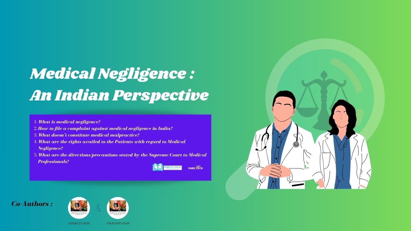 Medical Negligence an Indian Perspective StrictlyLegal