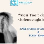 Unheard voices domestic violence against men